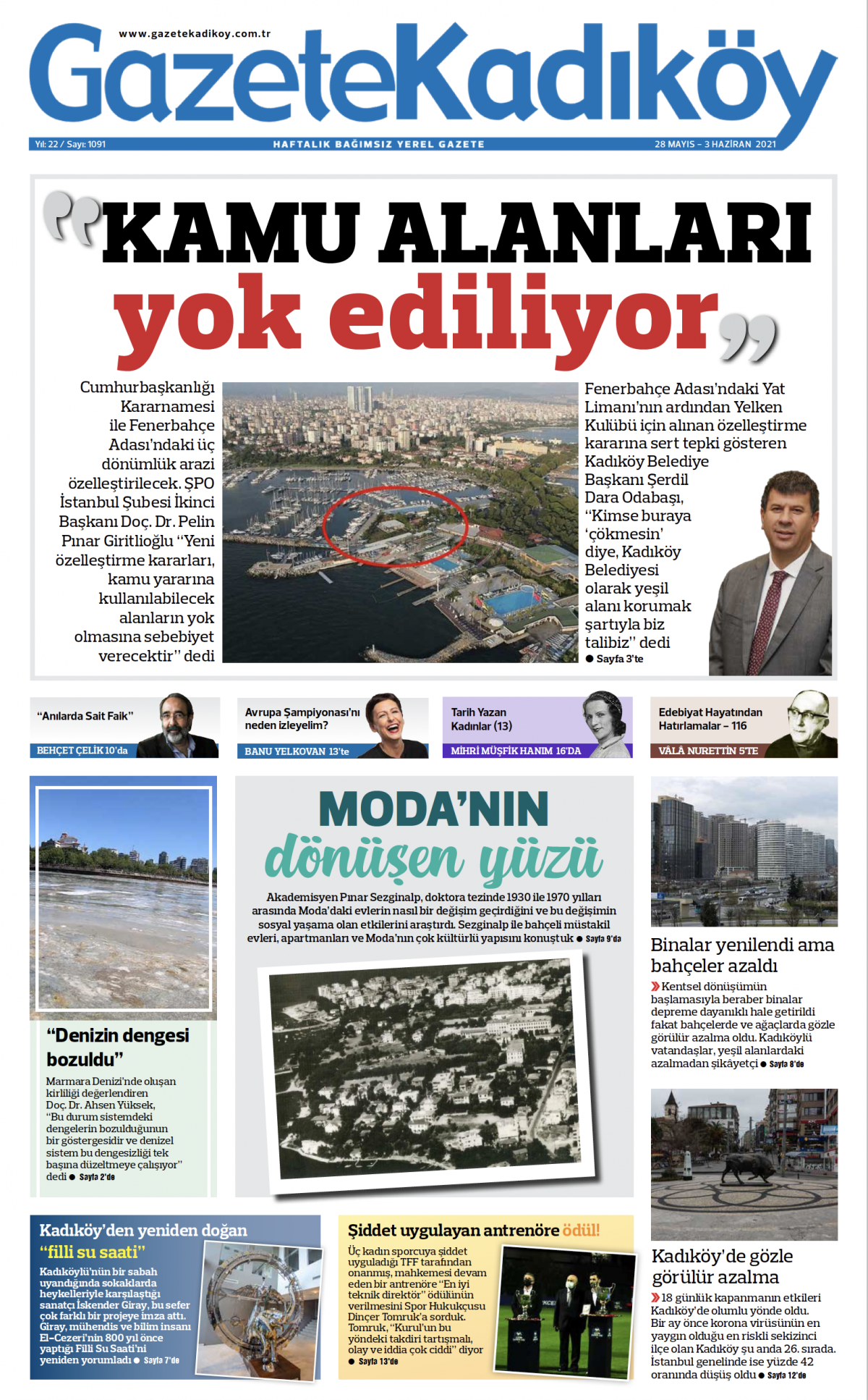 Gazete Kadıköy - 1091.Sayı